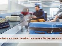 Türkiye’ye Giriş Yapan Turist Sayısı Yüzde 29 Arttı