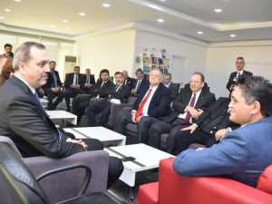 Deniz Ticaret Odası'ndan Başkan Serkan Acar'a Ziyaret