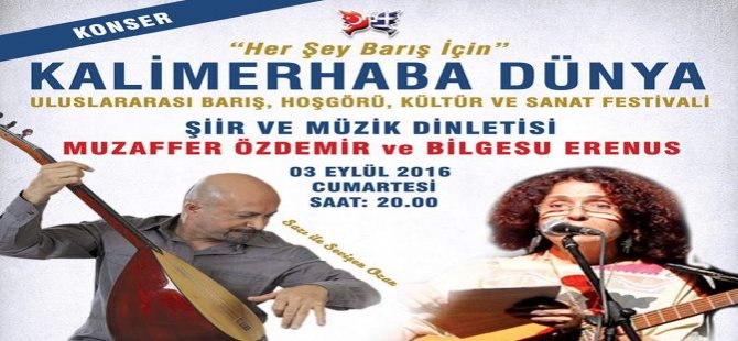 Her Şey Barış İçin Festivali Başlıyor