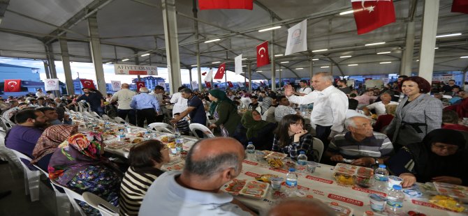 İftar bereketi Merkezefendi'de