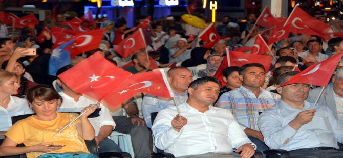 Aliağa’da 15 Temmuz Şehitleri İçin Anma Programı Düzenlendi