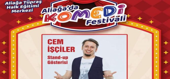 Cem İşçiler Stand Up Gösterisi İle 22 Şubat’ta Aliağa’da