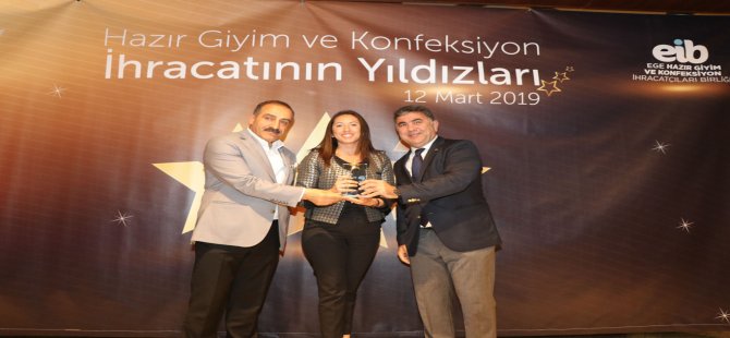 Hazırgiyim İhracatçıları Ödüllendirildi