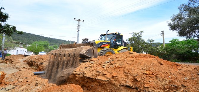 Büyükşehirden Bodrum’un Alt Yapı Sorunu İçin 57 Proje