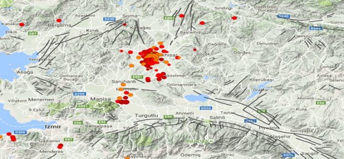 Akhisar’da  Deprem Fırtınası Devam Ediyor