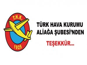 THK’dan Aliağalılara Teşekkür