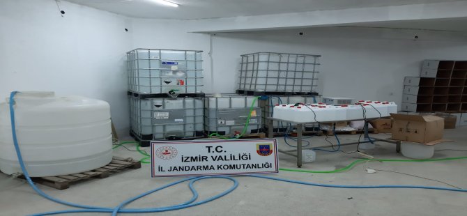 İzmir’de 7 Bin 803 Litre Etil Alkol Ele Geçirildi