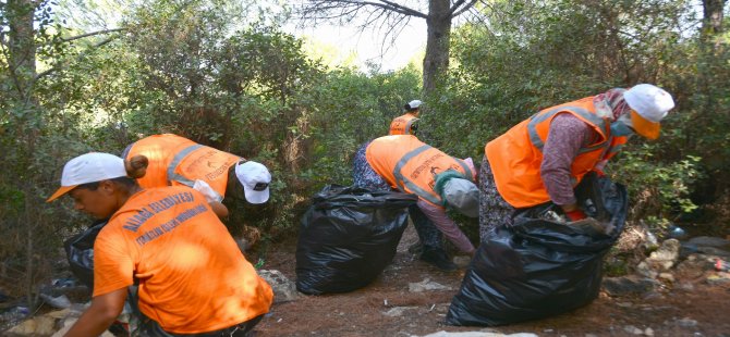 Aliağa Belediyesi’nden Ormanlık Alanlarda Hummalı Çalışma