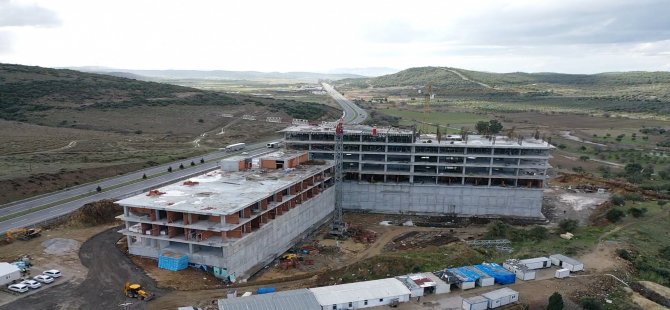 Mesleki ve Çevresel Hastalıklar Hastanesi’nde Kaba İnşaat Tamamlanma Aşamasına Geliyor