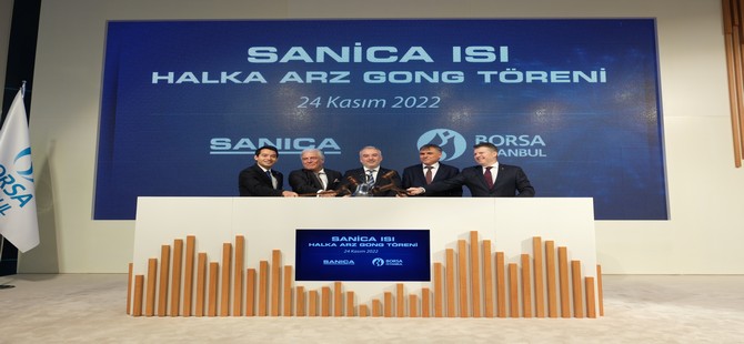 Borsa İstanbul’da Gong Sanica Isı için çaldı