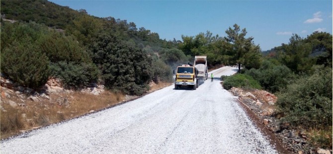 Büyükşehir, Milas’ta473 Km Yol Çalışması Yaptı