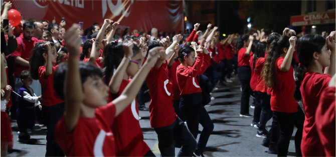 100 Yıllık Gurur Aliağa’da Coşkuyla Kutlandı