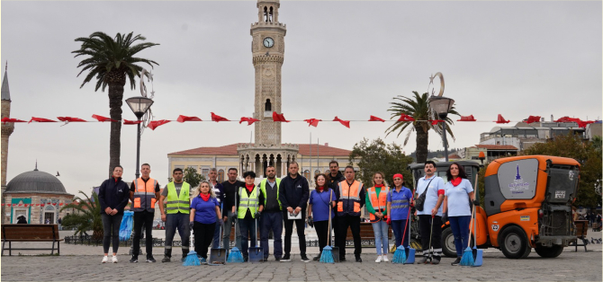 Her şey tertemiz bir İzmir için