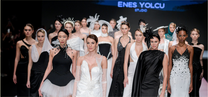 IF Wedding Fashion İzmir podyumlarında yeni bir yıldız doğdu