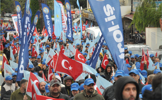 Yağmura Rağmen Aliağa’da 1 Mayıs Coşkusu!