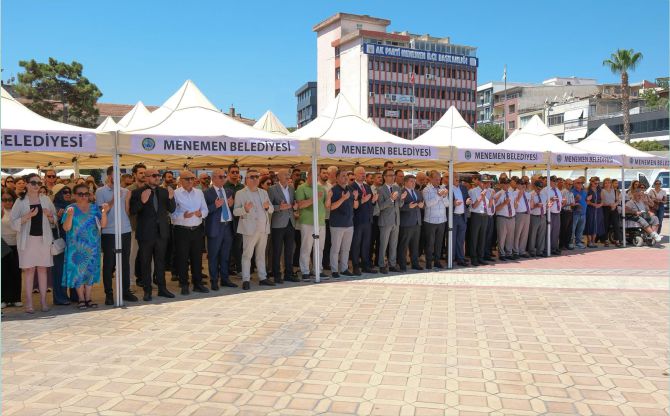 Srebrenitsa Soykırımı Menemen'de unutulmadı