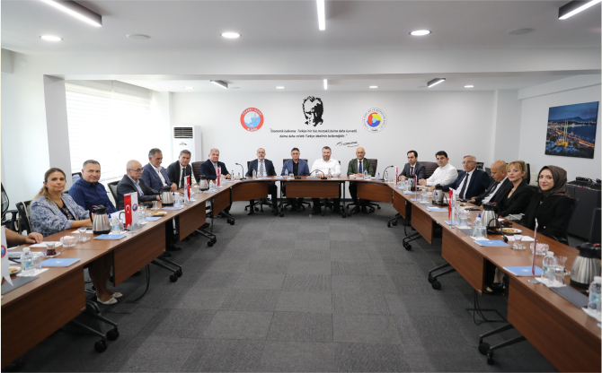 Oruç Baba İnan, Aliağa’da Yatırımcılarla Buluştu