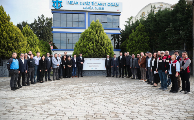 Aliağa Körfezi Mavi Dönüşüm Projesi Tanıtım Toplantısı Gerçekleştirildi