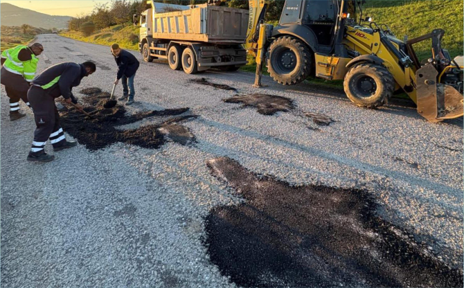 İzmir Büyükşehir’den Aliağa’da Yol ve Altyapı Atağı