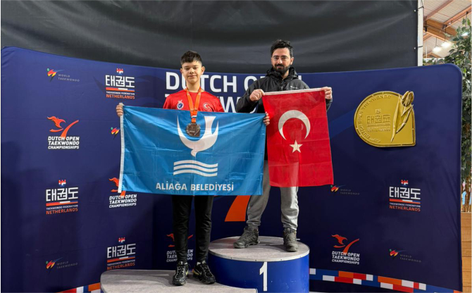 Aliağa’dan Uluslararası Taekwondo Başarısı
