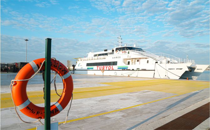 Aliaport Düzenli Seferlerine Başladı