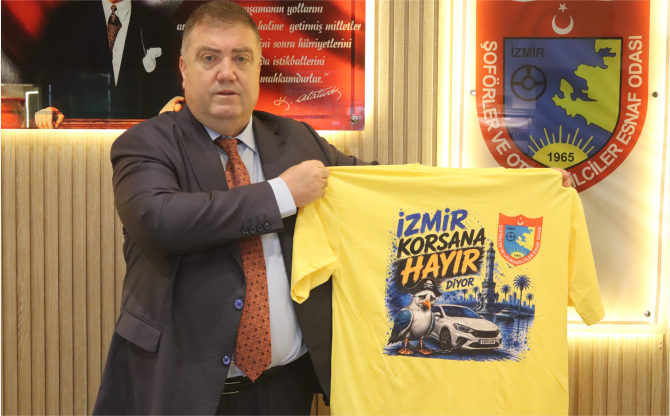 İzmir Taksi Esnafı Korsana Karşı Tek Yürek