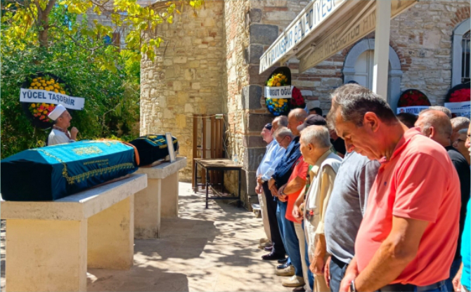 Aliağa'nın "İyilik Meleği" Nebahat Saka Son Yolculuğuna Uğurlandı