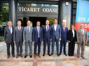 Denizli Ticaret Odasını, Büyükşehir Belediye Başkanı Zolan Ziyaret Etti