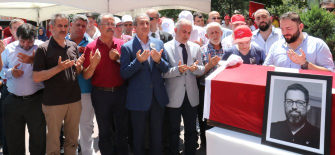 Kızılay Şehidini Ebediyete Uğurladı