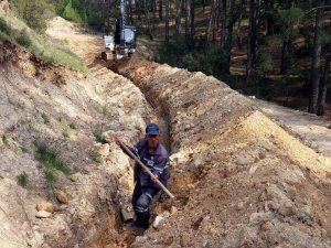 Salkım Mahallesi’ndeki 25 Hanenin Su Sorunu Bitiyor