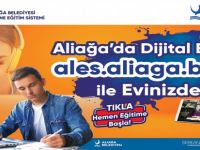 Aliağa’da Dijital Eğitim, ALES İle Evinizde