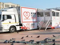 Türk Kızılay’ı Aliağa’da Kan Bağışı Topluyor