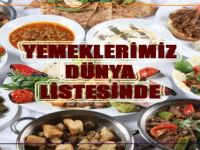 Yemeklerimiz Dünya Listesinde