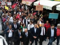 Tunç Soyer ve Şenol Aslanoğlu’na Dikili’de miting gibi karşılama