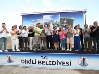 Dikili’de Düğün Salonu Temeli Atıldı