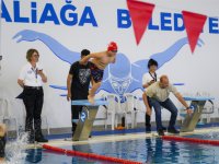 Özel Sporcular Aliağa’da Kulaç Attı