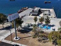 Aliaport Deniz Yolcu İskelesi Hizmete Hazır