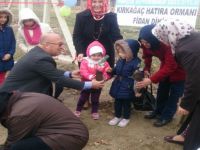 Kırkağaçlı Minikler Fidan Dikti