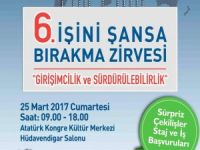 İşini Şansa Bırakma Zirvesi`nde Girişimcilik ve Sürdürülebilirlik Konuşulacak