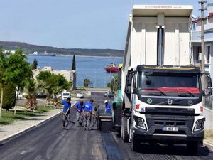 Yalı Mahallesi’nde Asfaltlama Çalışmaları Devam Ediyor